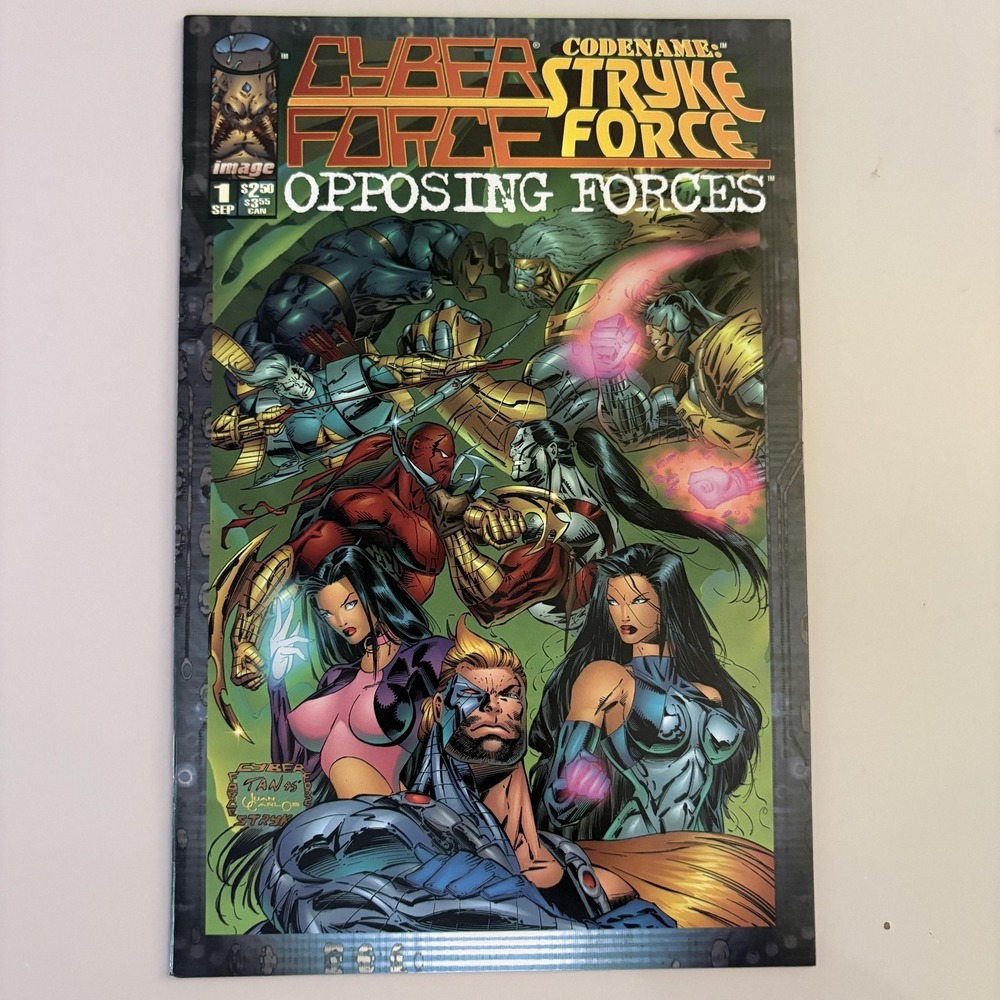 Cyberforce StrykeForce Opposing Forces #1 Image Comics 1995 1st Print Modern Age